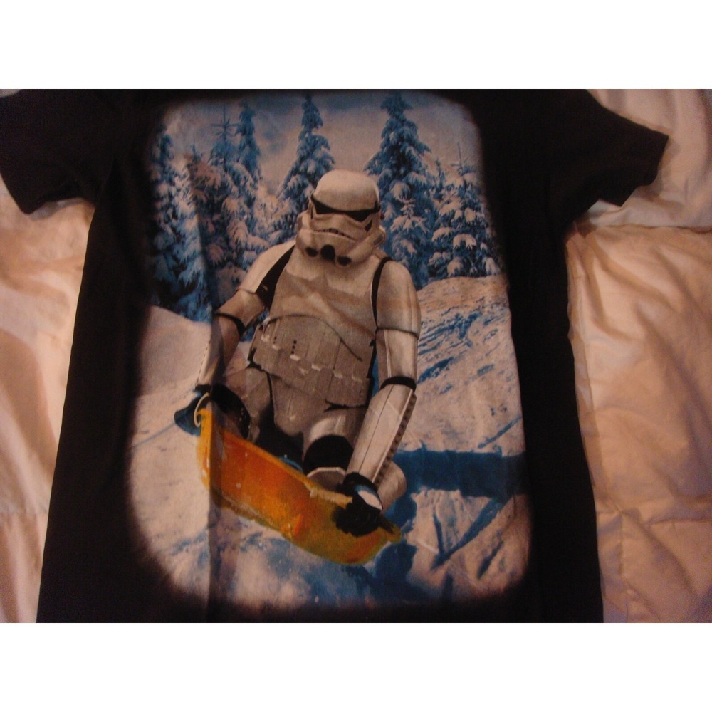Star Wars Fifth Sun adult S t-shirt storm trooper snow boarding